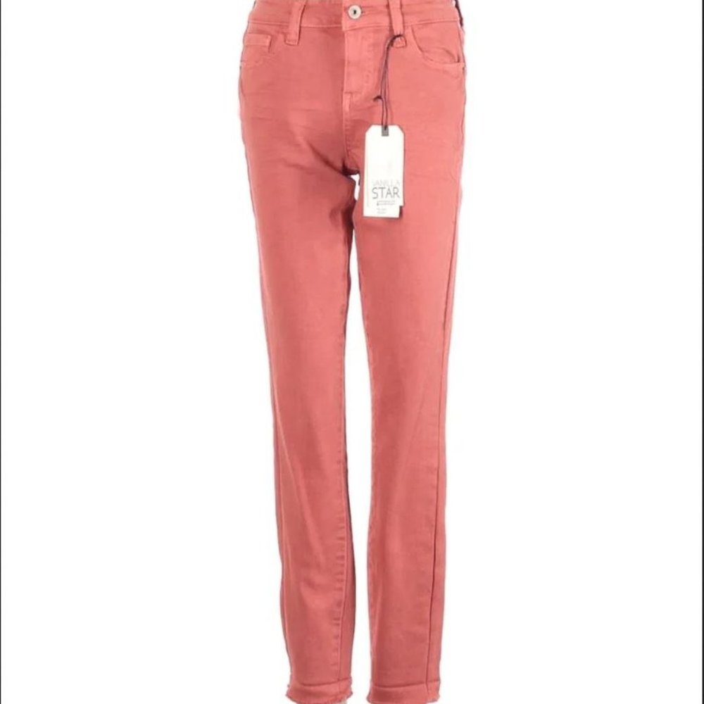 vanilla star Sz 3 mid rise straight leg jeans NWT